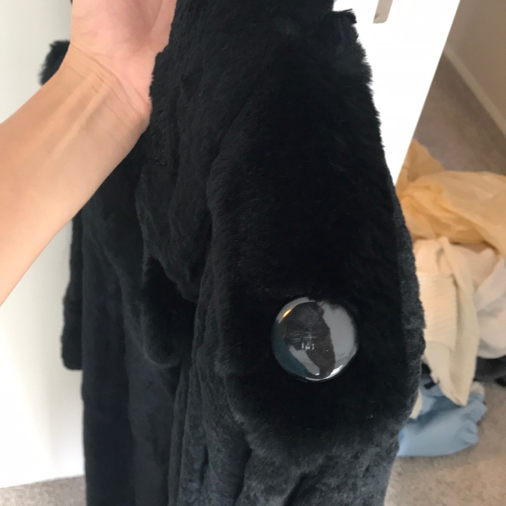 Authentic Rabbit fur coat full length - Picture 5 of 8